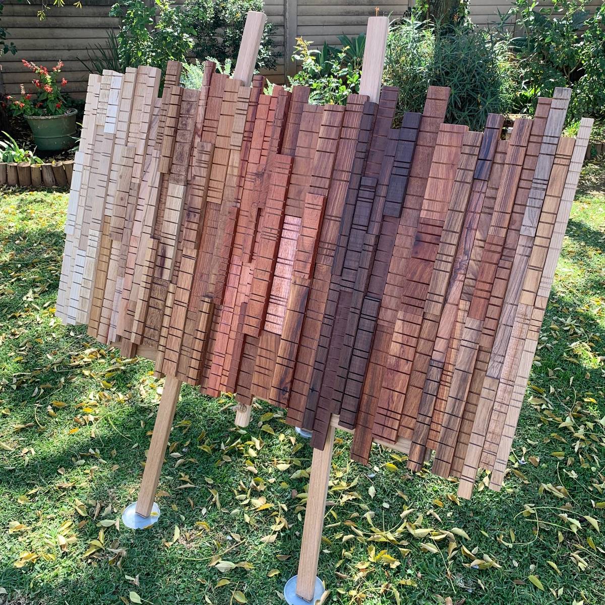 A Walk Through the Forest – Sculptural Wooden Wall Panel - Andrea madeWood Wall Art