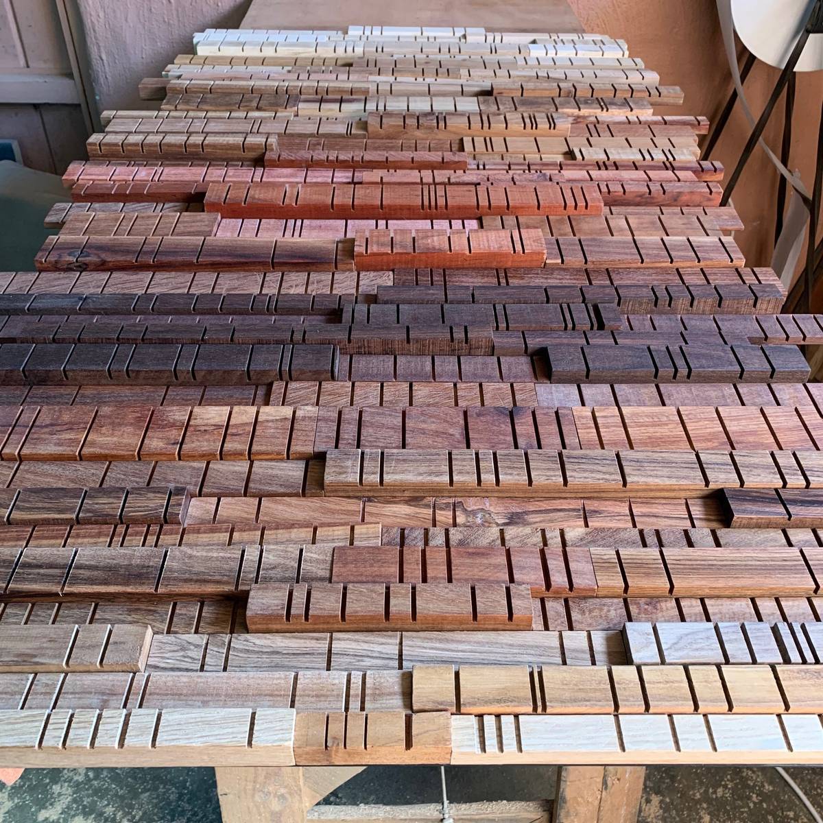 A Walk Through the Forest – Sculptural Wooden Wall Panel - Andrea madeWood Wall Art
