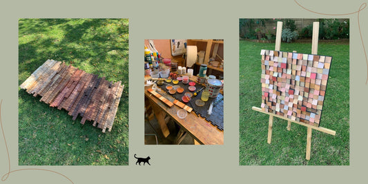 The Beauty of Imperfection: Why I Use Off-Cuts in My Wall Art - Andrea made