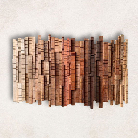 A Walk Through the Forest – Sculptural Wooden Wall Decor (made to order) - Andrea madeWood Wall Art