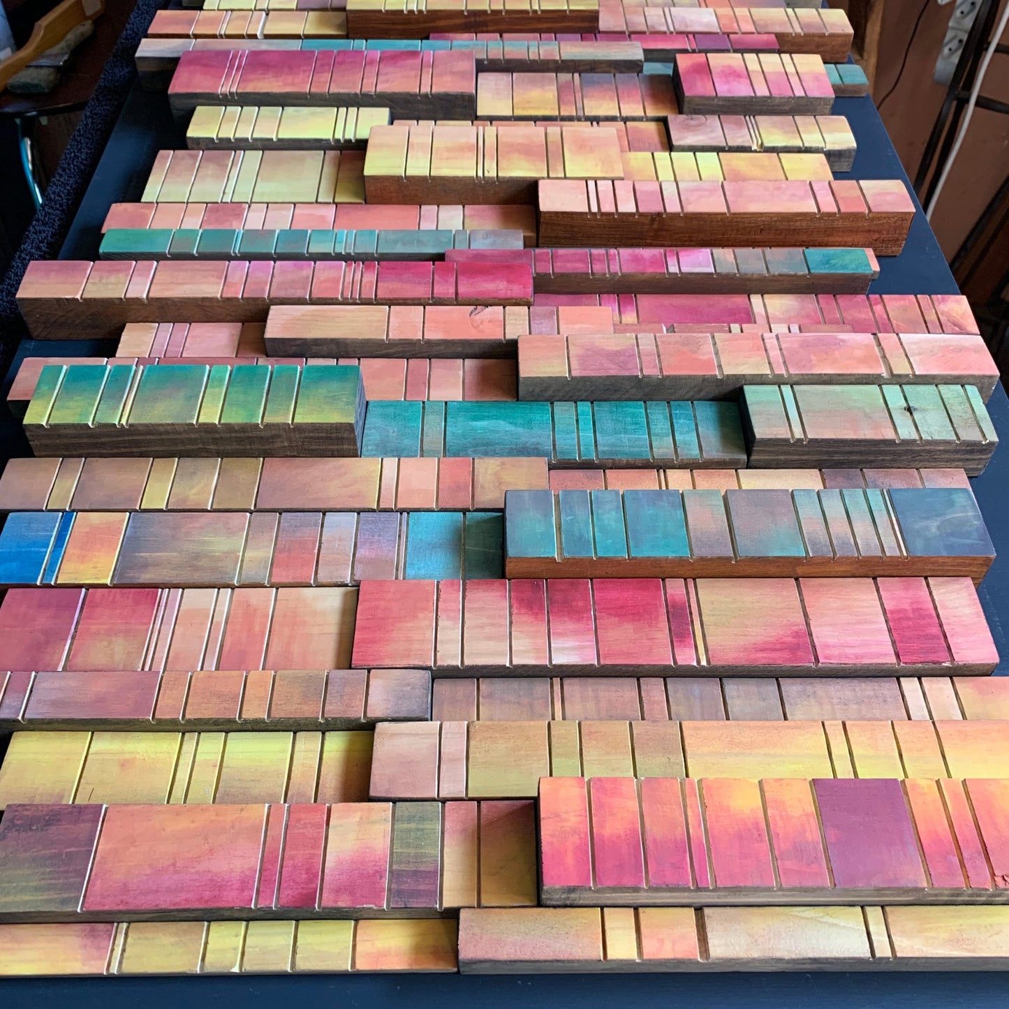 Autumn Forest - One - of - a - Kind Wooden Wall Art - Andrea madeWood Wall Art