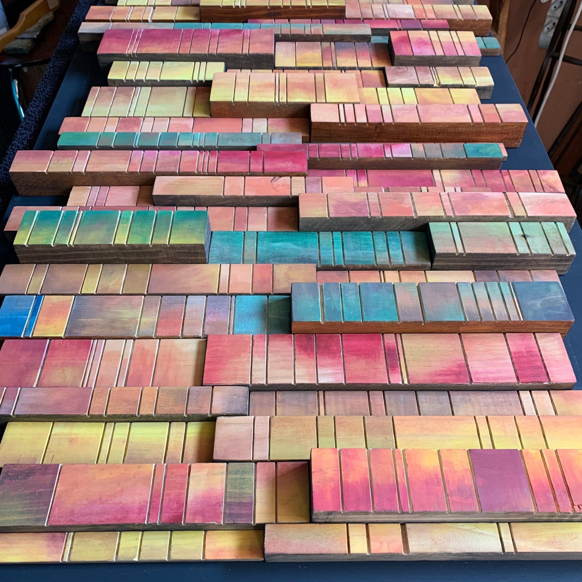 Autumn Forest - One - of - a - Kind Wooden Wall Art - Andrea madeWood Wall Art